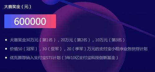 3年10亿扶持,支付宝小程序创新大赛百万大奖等你来